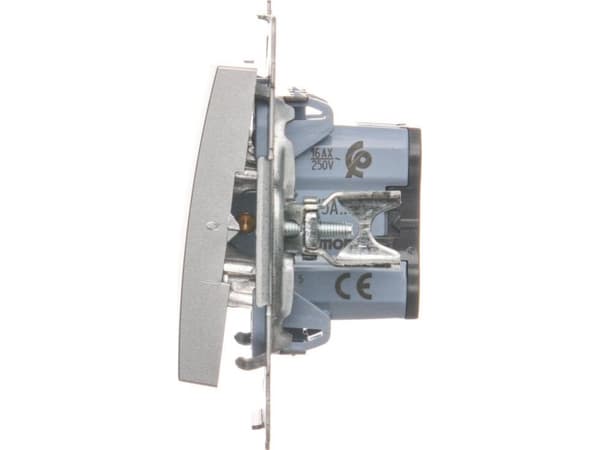 Kontakt-Simon DW5A.01/43, Muovi, Hopea, IP20, IP44, 250 V, 16 A, 75 mm