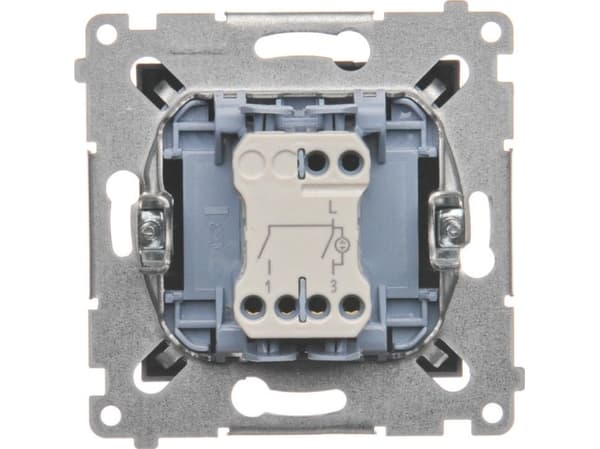 Kontakt-Simon DW5BL.01/48, Plast, Anthracit, IP20, IP44, 250 V, 10 A, 75 mm