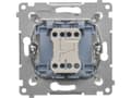 Miniatyrbild 4 av 5: Kontakt-Simon DW6.01/11, Plast, Vit, IP20, IP44, 250 V, 10 A, 75 mm