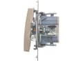 Pikkukuva 5 / 5: Contact-Simon DW6.01/44, muovi, kultainen, IP20, IP44, 250 V, 10 A, 75 mm