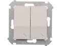 Miniatyrbild 3 av 5: Kontakt-Simon DW6/2.01/11, Plast, Vit, IP20, IP44, 250 V, 10 A, 75 mm
