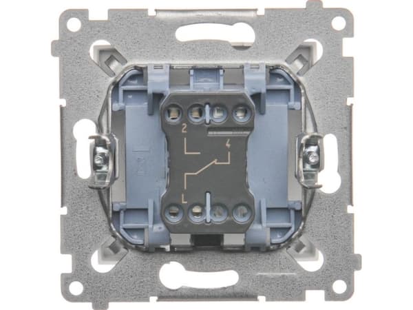 Kontakt-Simon DW6A.01/11, Muovi, Valkoinen, IP20, IP44, 250 V, 16 A, 75 mm