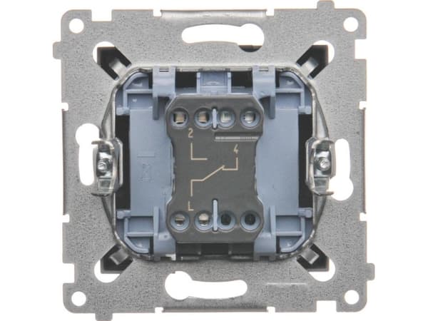 Kontakt-Simon DW6A.01/48, Plast, Anthracit, IP20, IP44, 250 V, 16 A, 75 mm