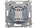 Miniatyrbild 4 av 5: Kontakt-Simon DW6L.01/43, Plast, Sølv, IP20, IP44, 250 V, 10 A, 75 mm