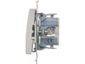 Miniatyrbild 5 av 5: Kontakt-Simon DW7L.01/11, Plast, Vit, IP20, IP44, 250 V, 10 A, 75 mm