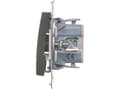 Miniatyrbild 5 av 5: Kontakt-Simon DW7L.01/48, Plast, Antracit, IP20, IP44, 250 V, 10 A, 75 mm