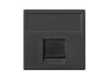 Miniatyrbild 1 av 2: Kontakt-Simon K76/14, grafit, Plast, IP20, 45 mm, 15 mm, 45 mm