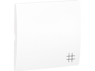 Kontakt-Simon Single key for switches and buttons Classic white (MKW7/11)