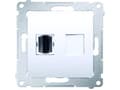 Pikkukuva 2 / 3: Kontakt-Simon DGHDMI.01/11, Valkoinen, Muovi, IP20, 75 mm, 33 mm, 75 mm