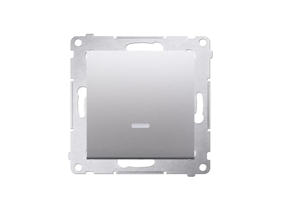 Kontakt-Simon DW1AL.01/43, Muovi, Hopea, IP20, IP44, 250 V, 16 A, 75 mm