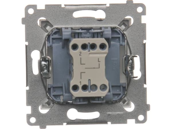 Contact-Simon DZW1K.01/44, muovi, kultainen, IP20, 250 V, 10 A, 75 mm