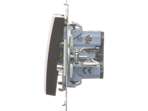 Kontakt-Simon DW5A.01/46, Plast, brons, IP20, IP44, 250 V, 16 A, 75 mm