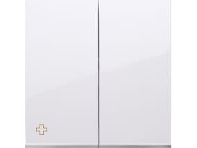 Kontakt-Simon DKW5L/AB11, Vit, Plast, IP20, 12,4 g, 1 styck