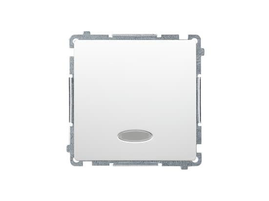 Kontakt-Simon BMP1L.01/11, Trykkbryter, Plast, Hvit, IP20, IP44, 250 V, 10 A