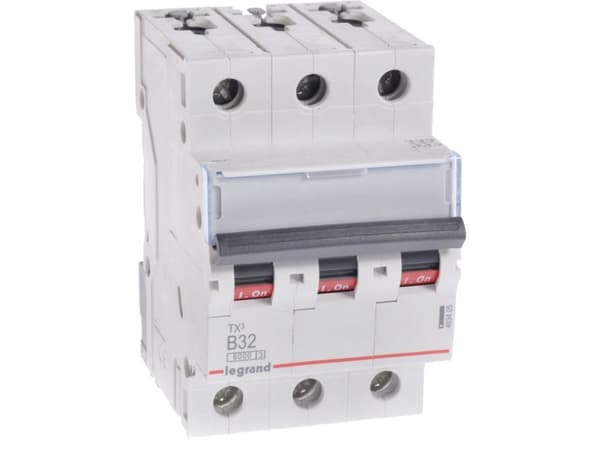 Legrand Miniature circuit breaker S303 B32 TX3 32A 6kA 403405