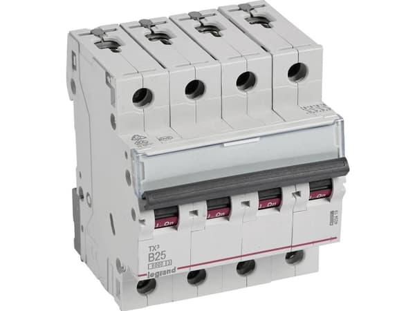 Legrand-kytkin S304 B25 TX3 25A 6kA 403419 403419
