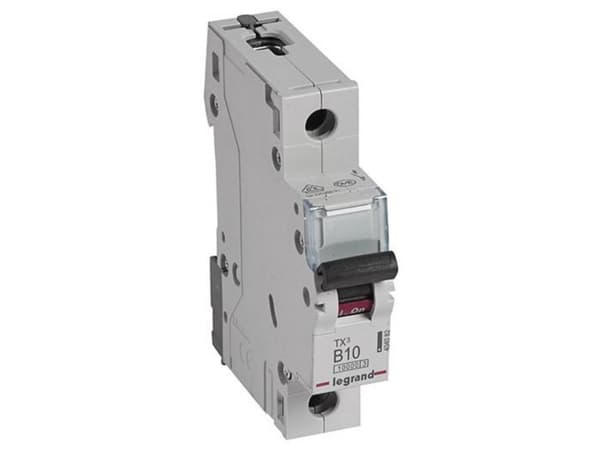 Legrand Strømbryter 1P B 10A 10kA AC S311 TX3 (404082)