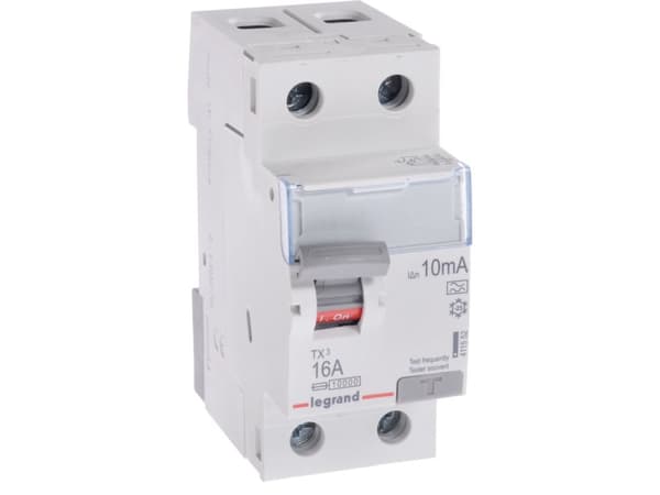 LEGR Tx3 RCD-kytkin 16A 2P 10Ma411552A 411552 2x16A-0.01A (411552)