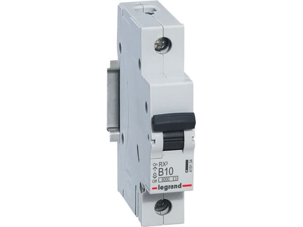 Legrand Miniature circuit breaker RX3 B10A 1P (419134)