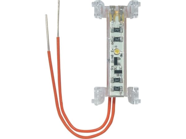 Niole LED-lamppu merkkivalotoiminnolle 0,3mA 230V~ 665091