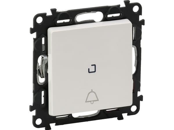 Legrand Valena Life ringknapp med belysning vit (752116)