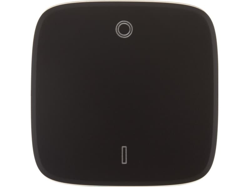 Legrand VALENA ALLURE Double pole switch black (755128)