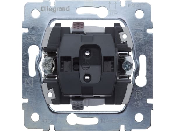Legrand 775811, Painikkeet, Harmaa, Muovi, IP21, 71 mm, 33 mm