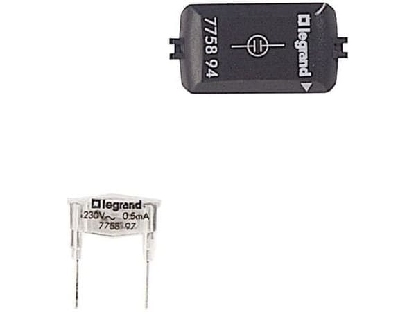 LEGRAND 775894 Hehkuyksikkö 230V~/ 0,5 mA gn 775894 gn 775894