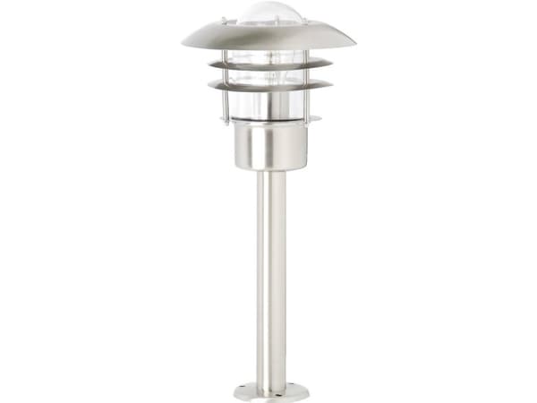 Brilliant 45784/82 Terrence Golvbelysning utomhus LED (RGB) E27 60 W Rostfritt stål