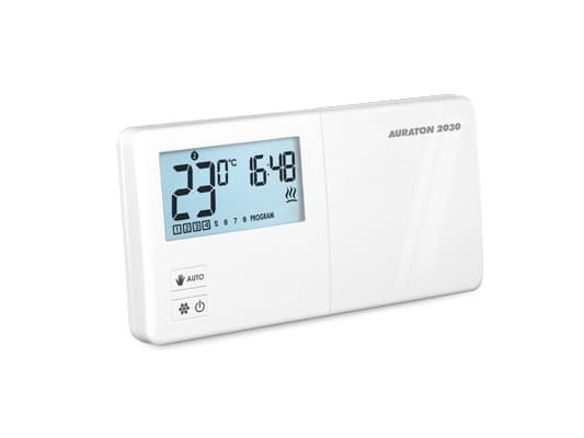 Programmerbar veckovis trådbunden temperaturregulator Auraton 2030