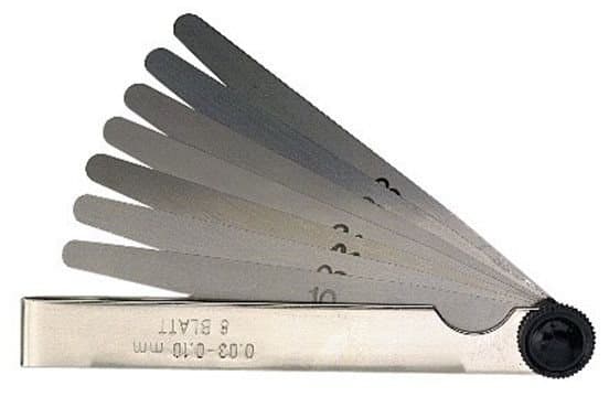 Limit Plate følermåler 8 lister. 0,03-0,1 (25953001)