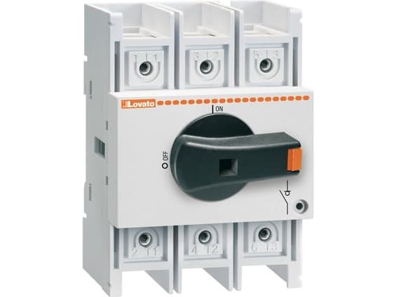 LOVATO Electric Switch-disconnector 3P 125A (GA125A)