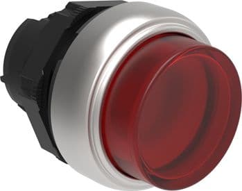 LOVATO Electric Button drive, red with backlight, self-projecting (LPCBL204)