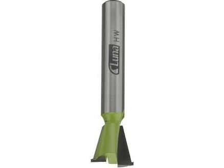 Luna Trapezoidal cutter 9 ° D = 9.5xH = 9.5/d = 8mm Z = 2 for dovetail joints - 210190104