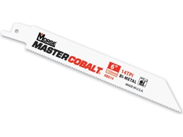 MK Morse Saber sågblad bi-metallic Master Cobalt 14TPI 152 x 20 x 0,9 mm 5 st (MORSE-PTA-RB614T05)