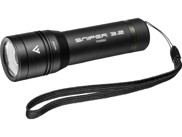 Mactronic 420lm lommelykt med fokusfunksjon Sniper 3.2