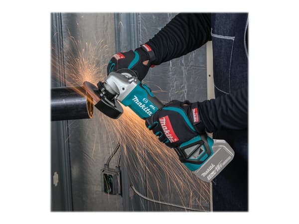 Makita DGA513 - Vinkelsliper - trådløs - 125 / 115 mm - uten batteri - 18 V - SOLO
