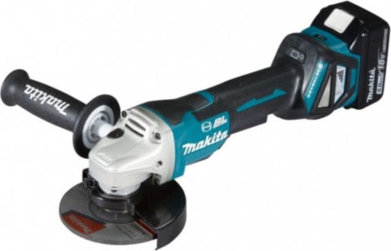 Makita DGA517RTJ - Vinkelsliper - trådløs - 125 mm - 2 batterier - 18 V