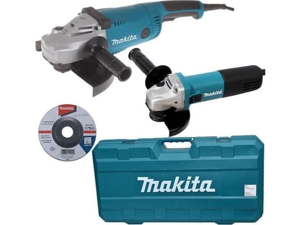 MAKITA.COMBO VINKELSLIPPER DK0053 (GA9020+9558HNR) KASE