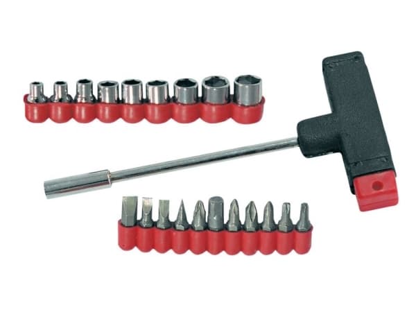 MEGA Screwdriver with T-handle 21 pieces - 10006