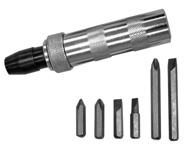 Mega Impact skrutrekker med bits - 10007