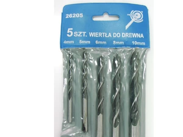Mega spiralbor for tre 4 5 6 10 8 mm (26205)