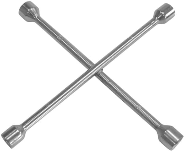 MEGA Cross wrench for wheels 17 19 22 13/16 chrome 29001