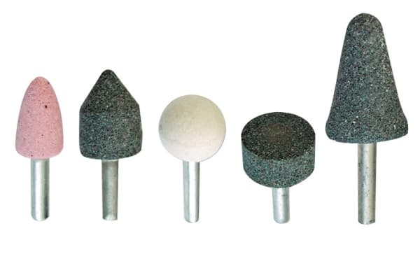Mega slipstenar skaft 6mm set 5st - 44905