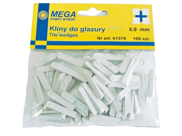 Mega Tile kiler 5 x 5 x 22mm 100 stk. (61370)