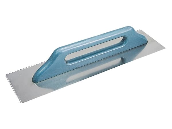 Mega rostfri stålspackel 480x130mm tand 6x6mm (61621)