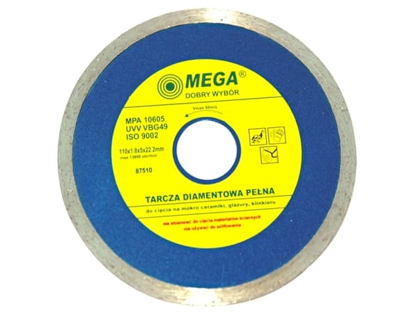 Mega Full Diamond Disc 2,2x5,2mm 180mm 87580