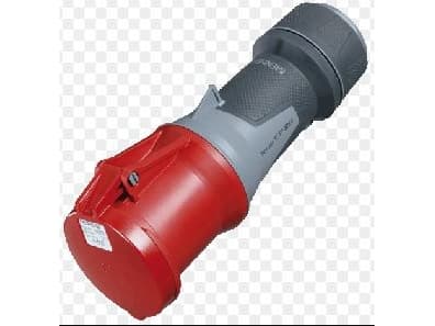 MENNEKES CEE-jatkojohto 5-napainen 63A 400V IP44, kello H6. PowerTOP Xtra
