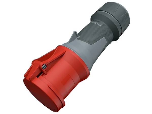 MENNEKES CEE-jatkojohto 5-napainen 63A 400V IP44, kello H6. PowerTOP Xtra