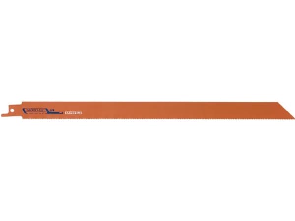 Bahco 3940-300-18-ST-5P, Puukkosahanterä, Metalli, Terästä, Oranssi, 0,9 mm, 30 cm